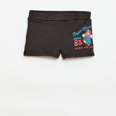 Boxer de bain 'Mario' BLEU