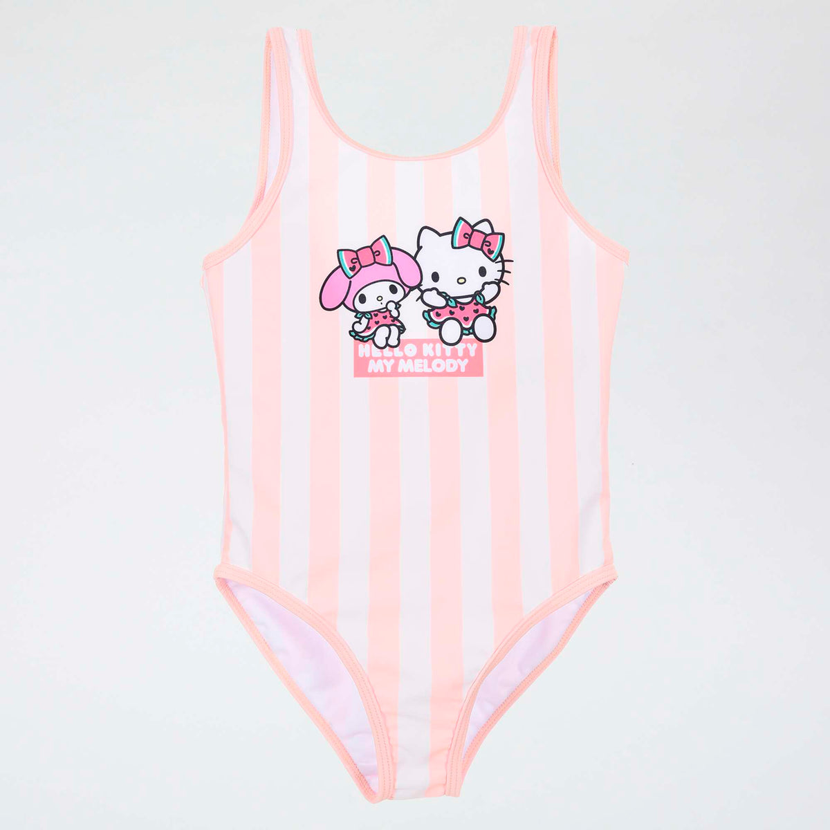 Maillot de bain 'Hello kitty' - 1 pièce ROSE