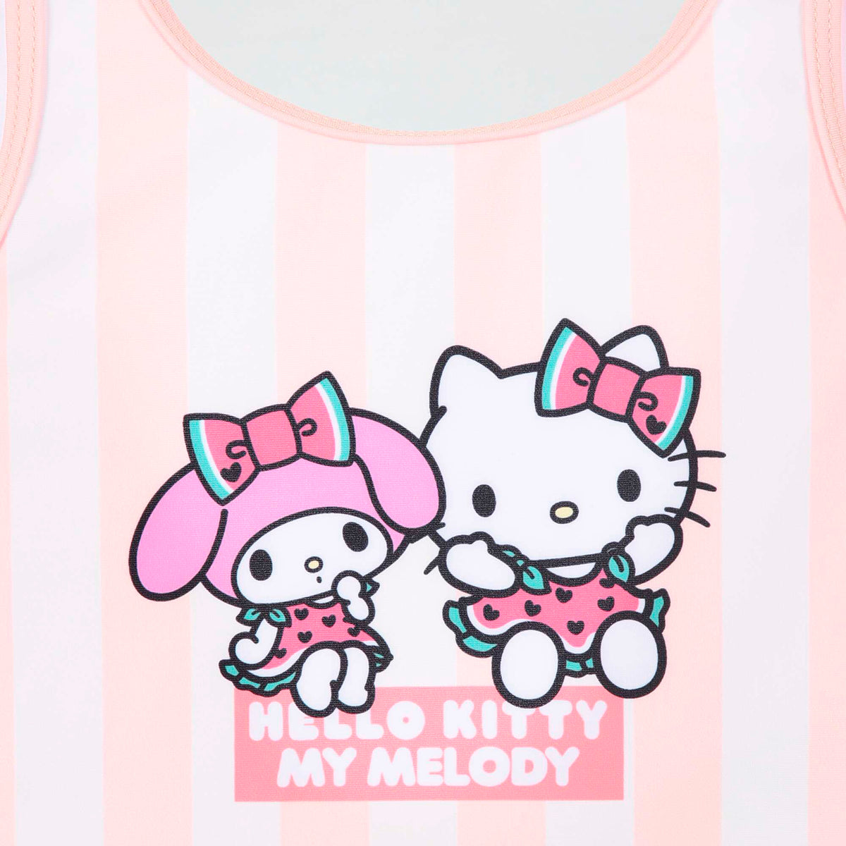 Maillot de bain 'Hello kitty' - 1 pièce ROSE