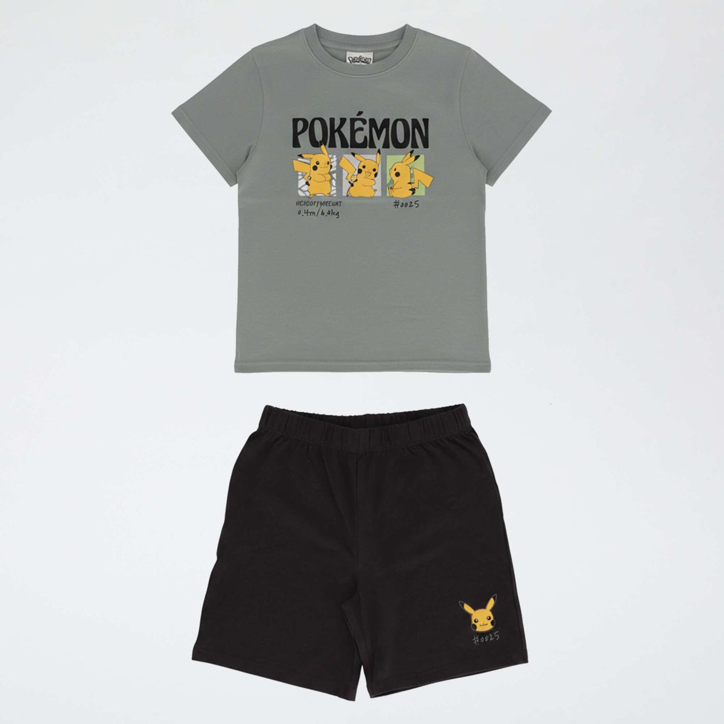 Ensemble de pyjama 'Pokémon' en coton BLEU