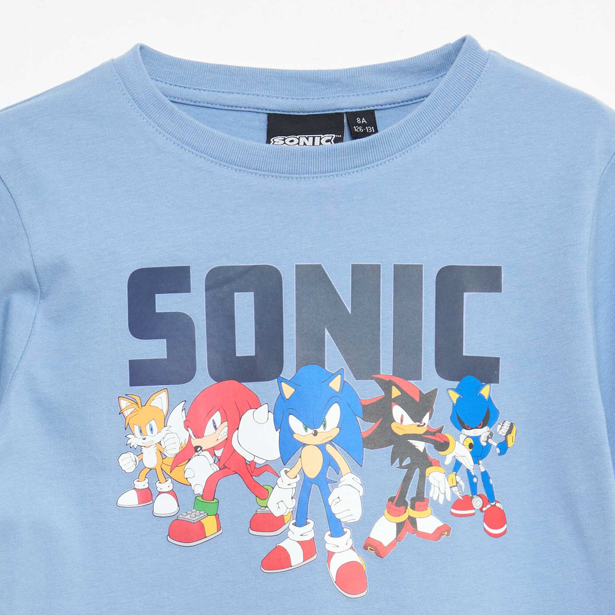 Ensemble de pyjama 'Sonic' en coton BLEU