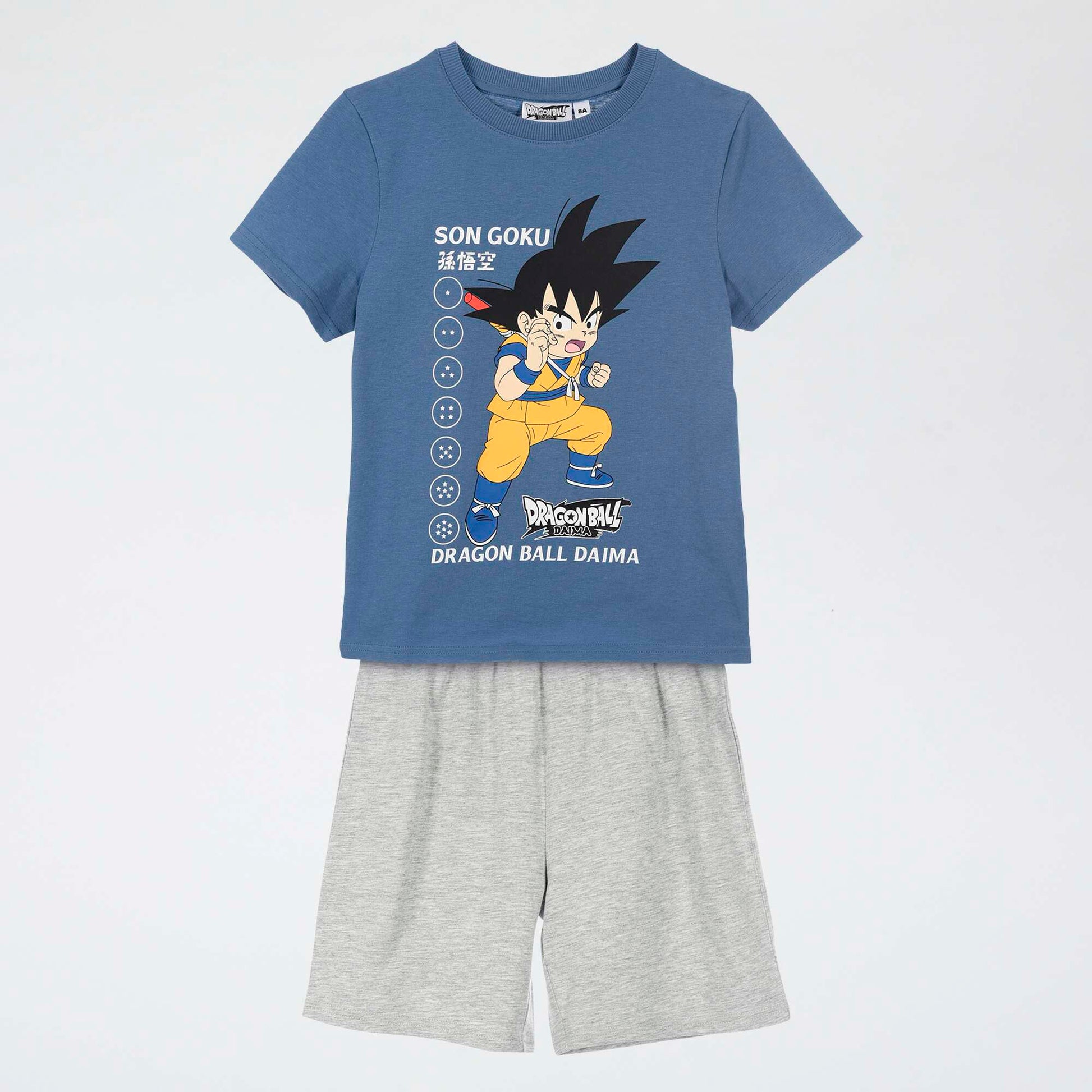 Ensemble de pyjama 'Dragonball' en coton BLEU