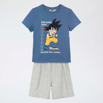 Ensemble de pyjama 'Dragonball' en coton BLEU