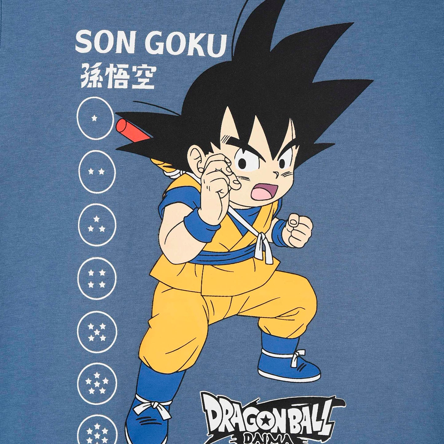 Ensemble de pyjama 'Dragonball' en coton BLEU