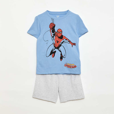 Pyjama short 'Spider-Man' 'Marvel' BLEU