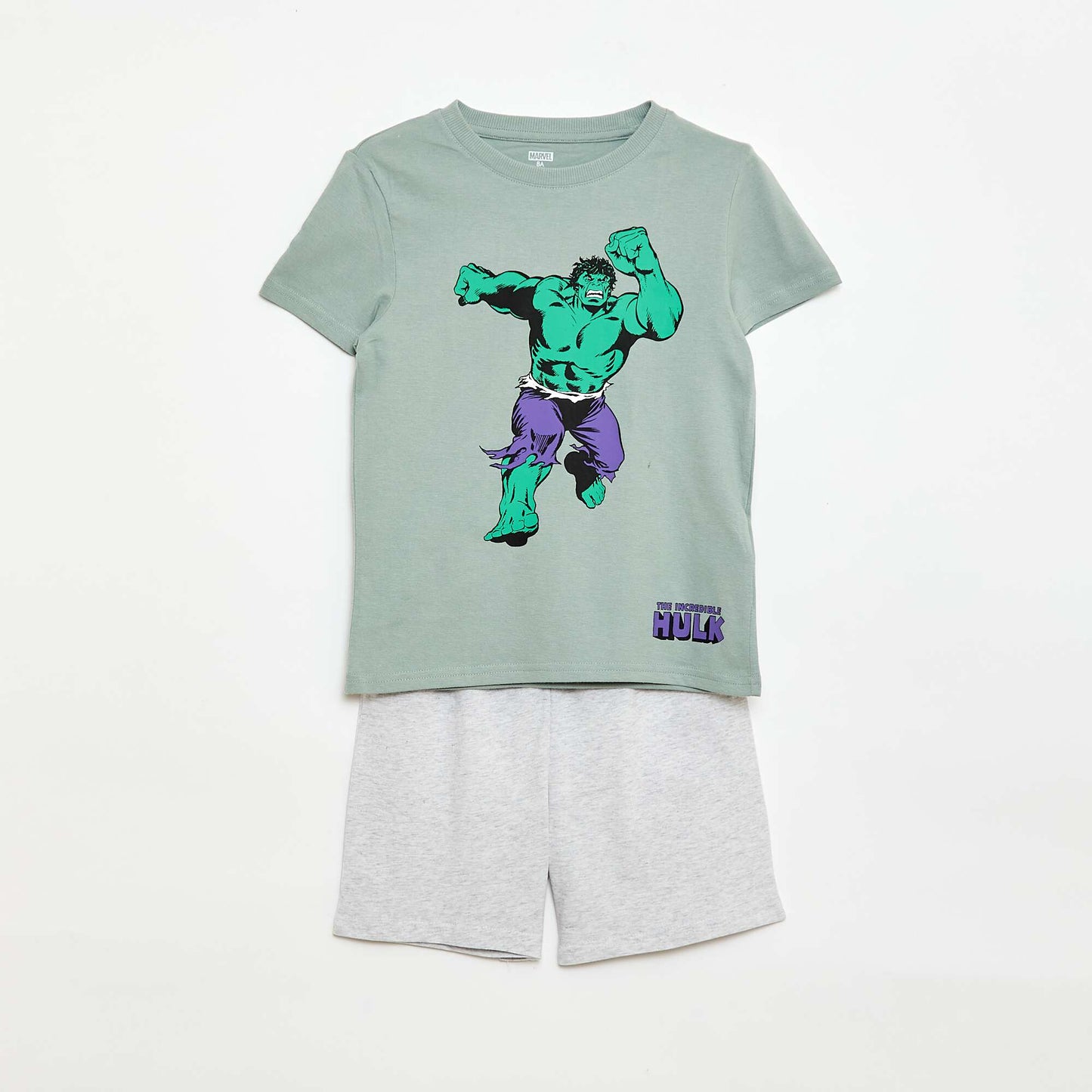 Pyjama short 'Hulk' 'Marvel' VERT