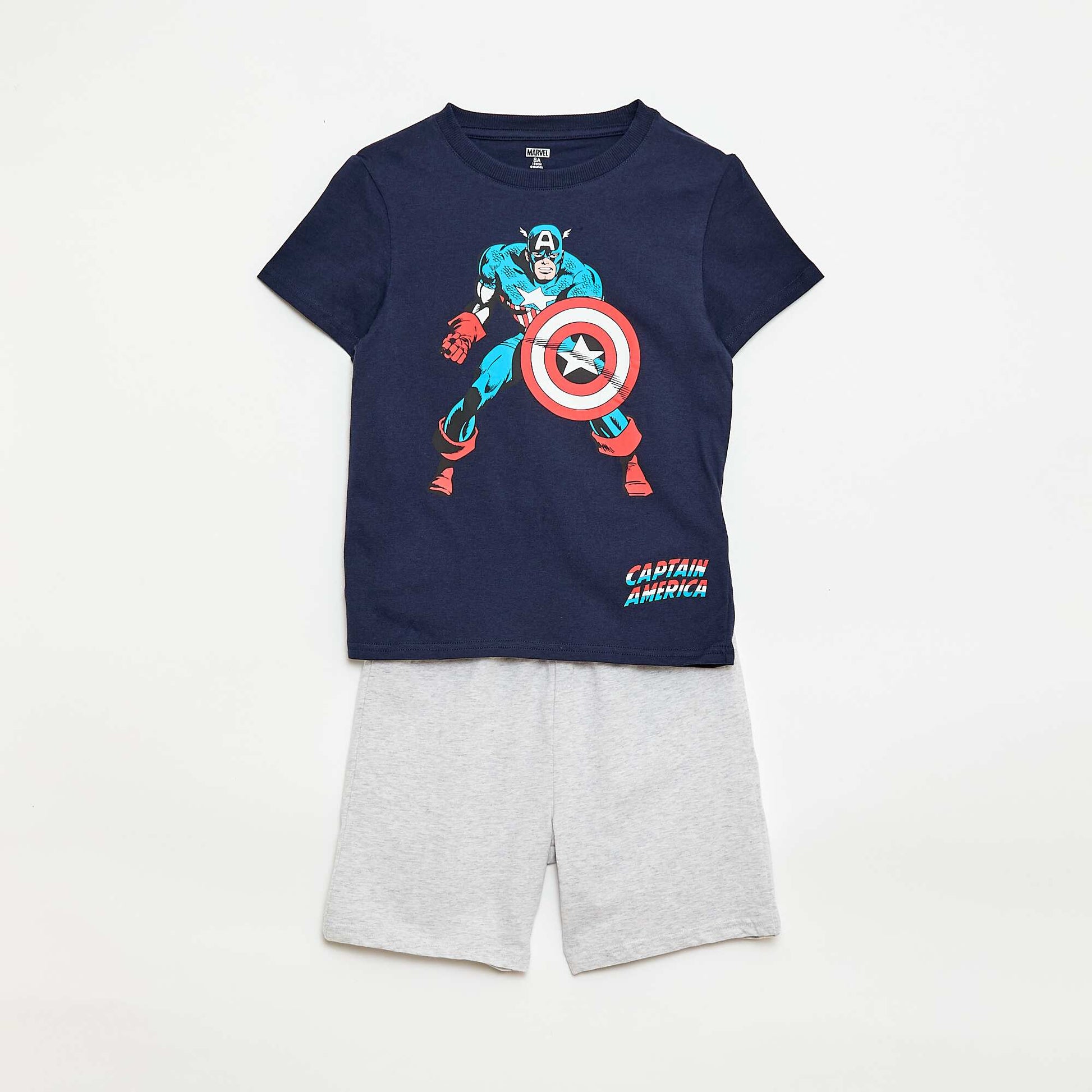 Pyjama short 'Captain america' 'Marvel' BLEU