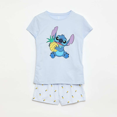 Pyjama 'Disney' 2 pièces  short + T-shirt BLEU