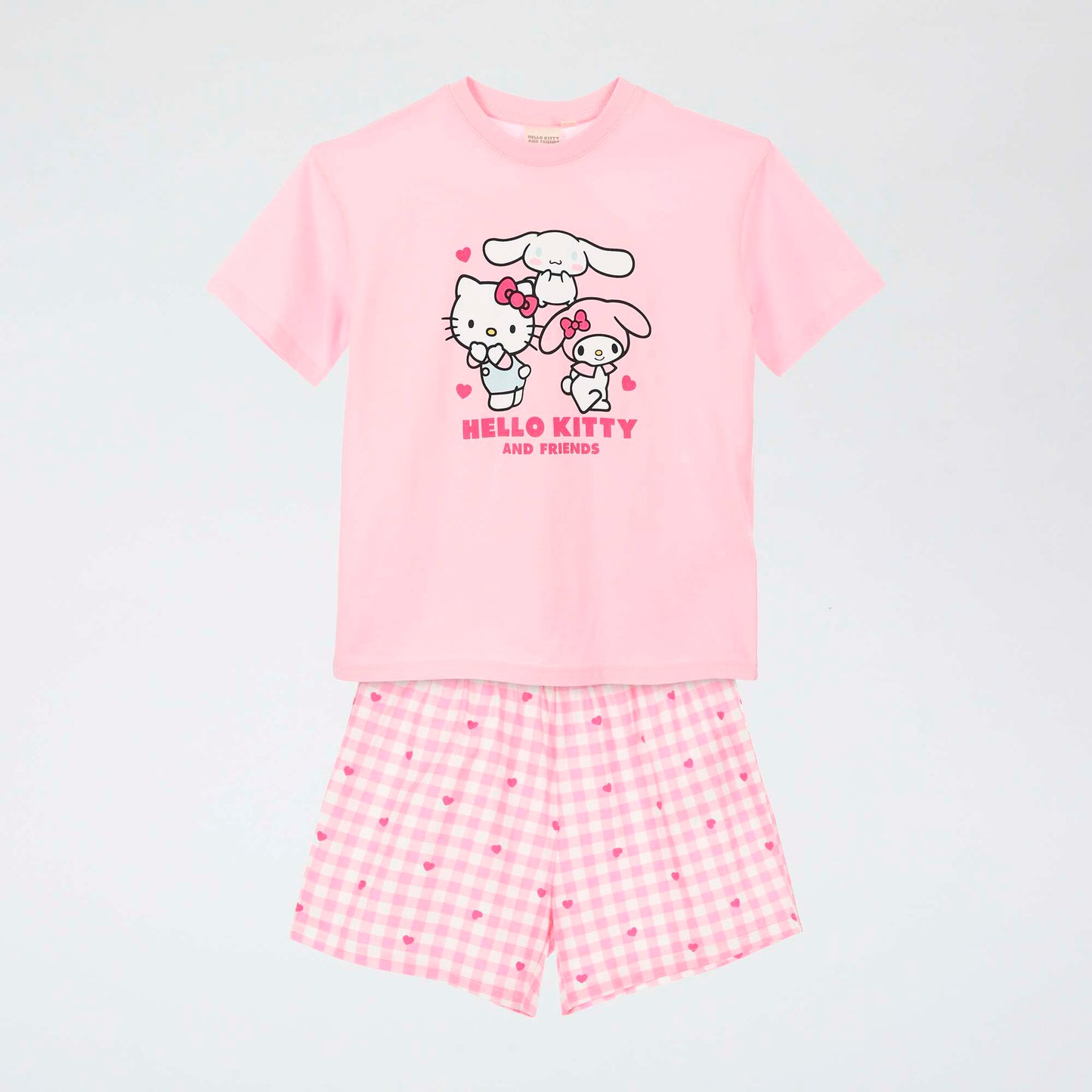 Ensemble de pyjama 'Hello kitty en coton BLEU