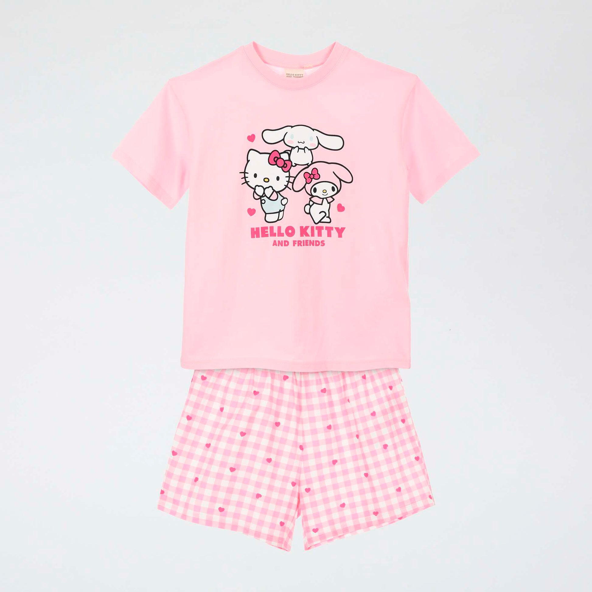 Ensemble de pyjama 'Hello kitty en coton BLEU