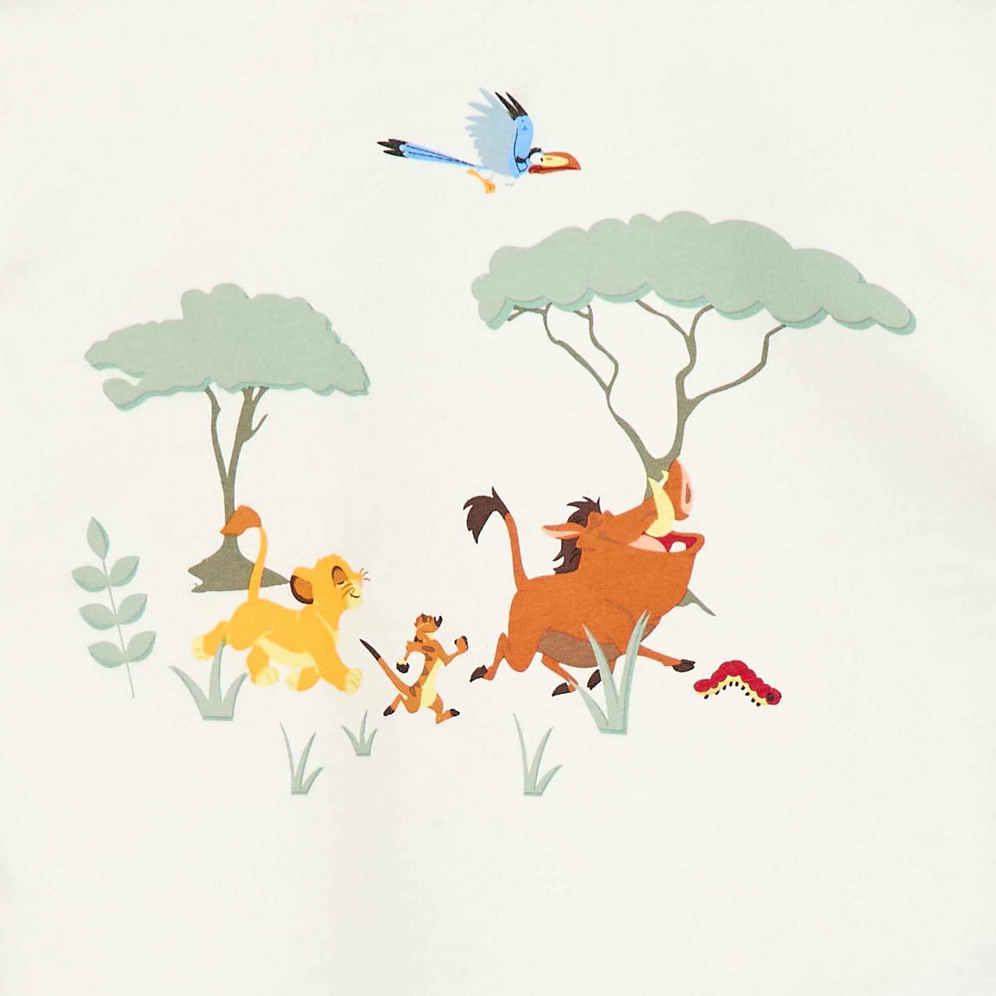 Ensemble Pyjama T-shirt + short 'Disney' - 2 pièces BLANC