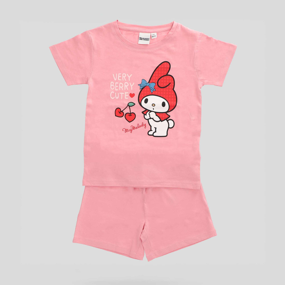 Ensemble de pyjama 'My melody' en coton ROSE