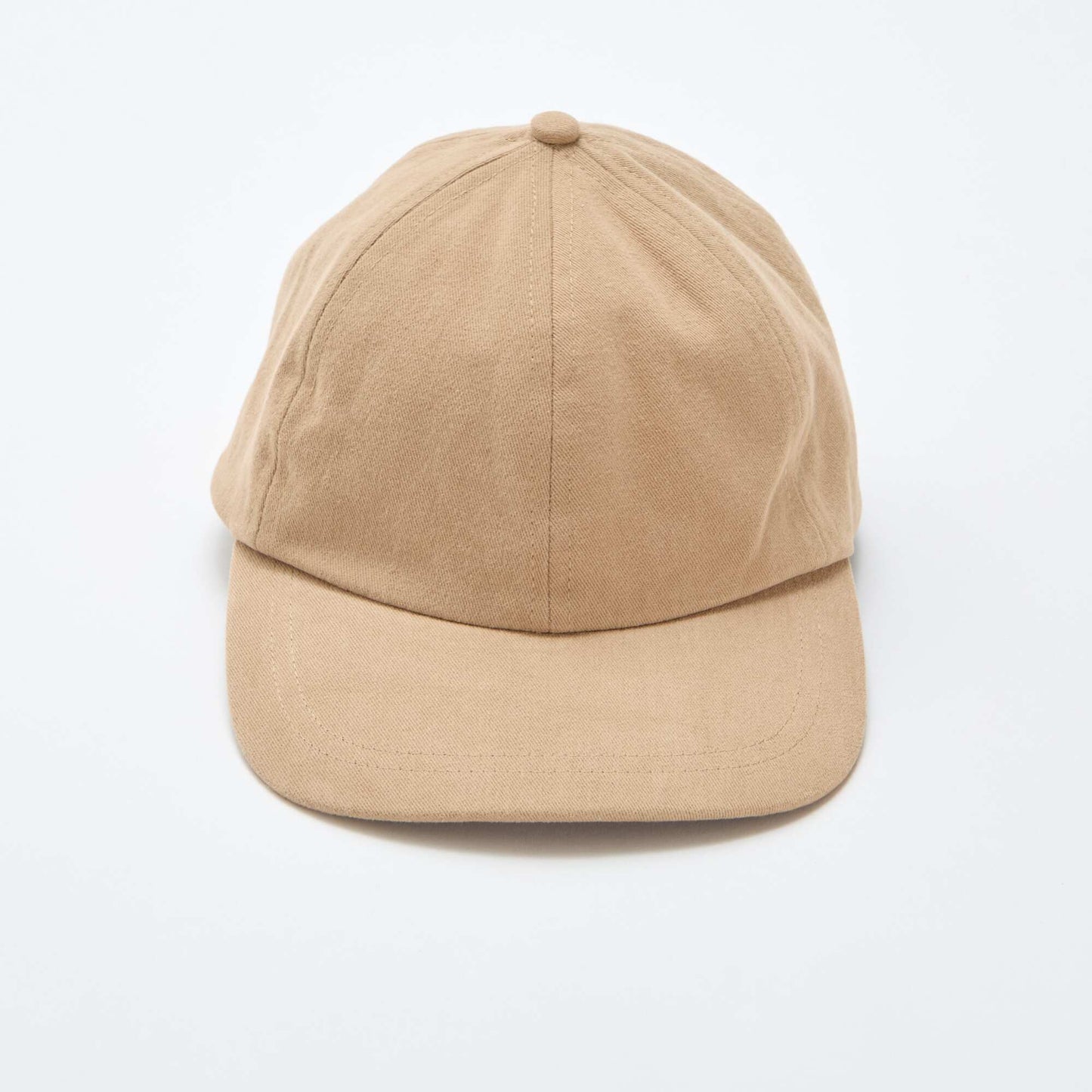 Casquette baseball en coton BEIGE