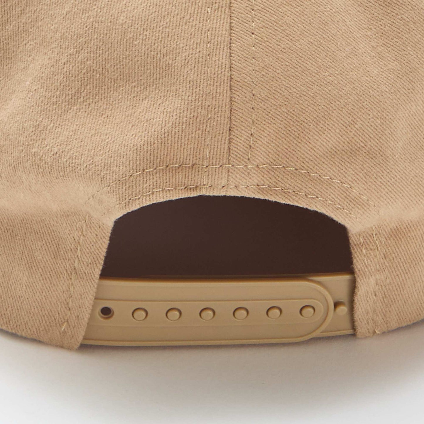 Casquette baseball en coton BEIGE