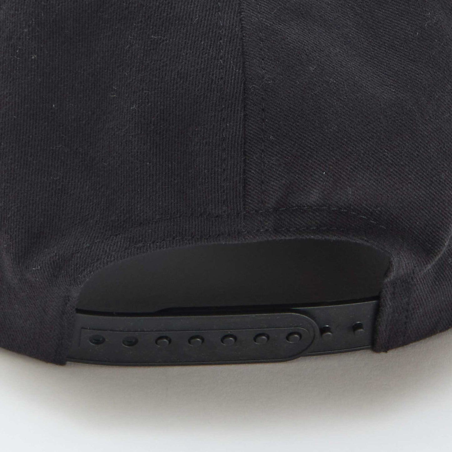Casquette baseball en coton NOIR