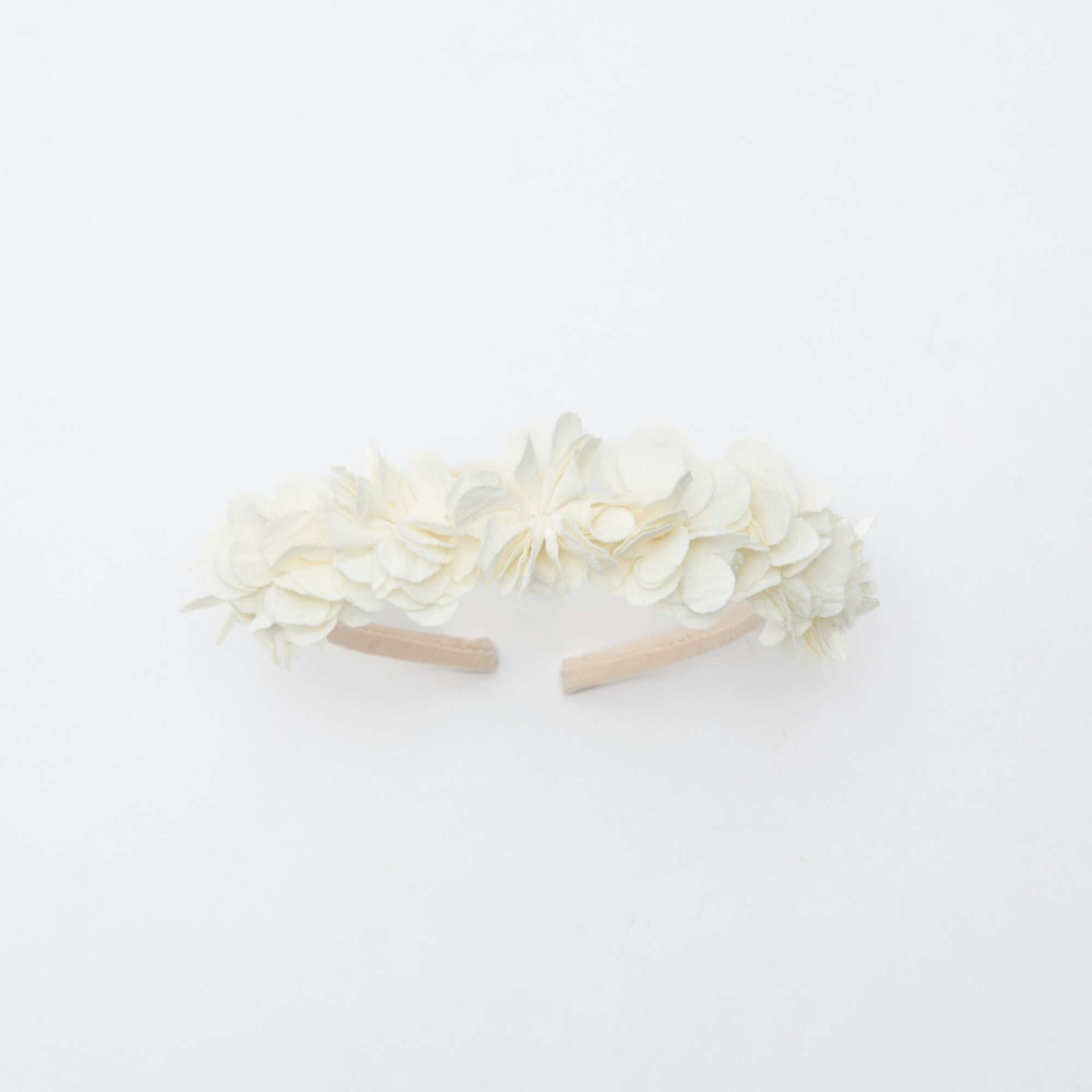Serre-tête fleuri BLANC