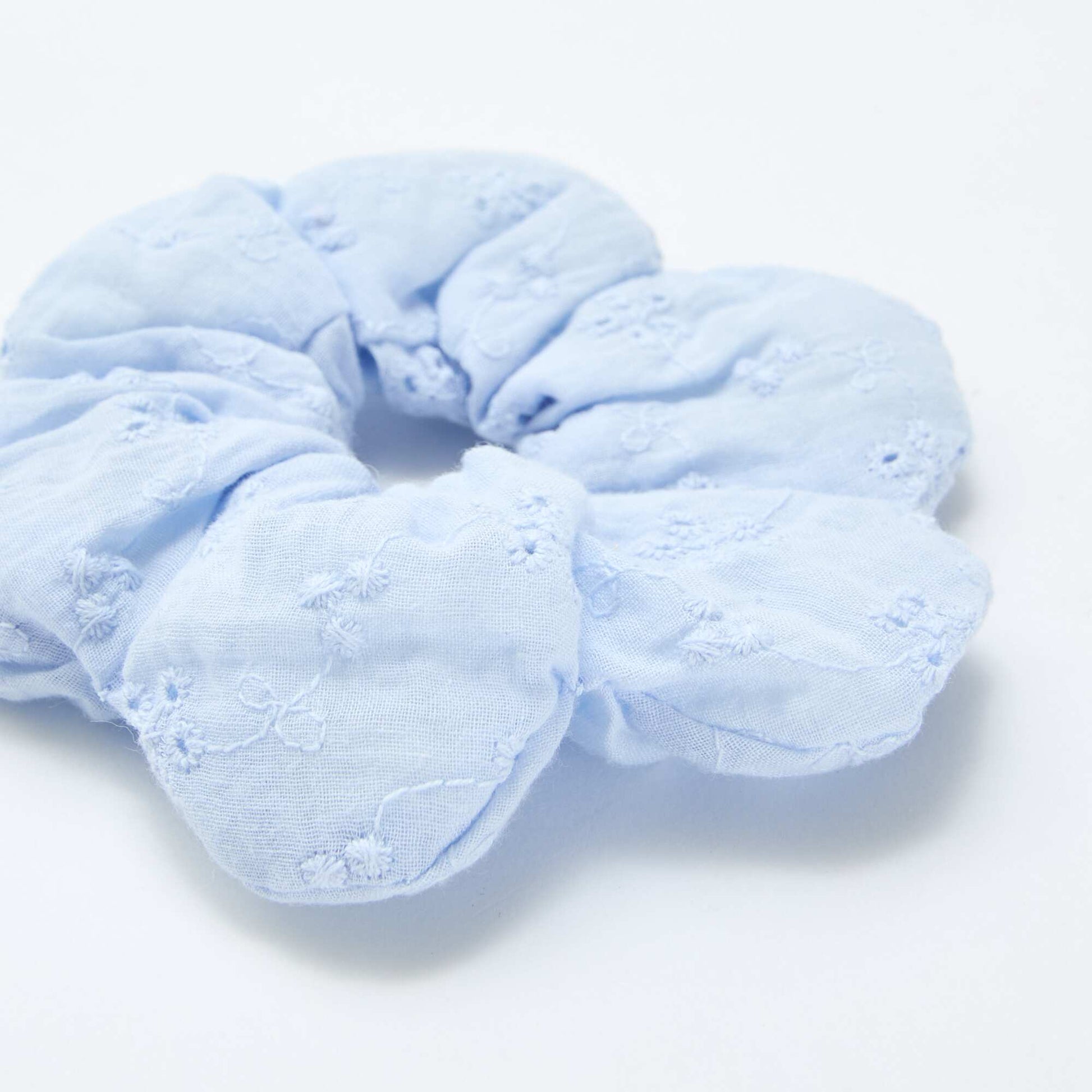 Chouchou brodé BLEU