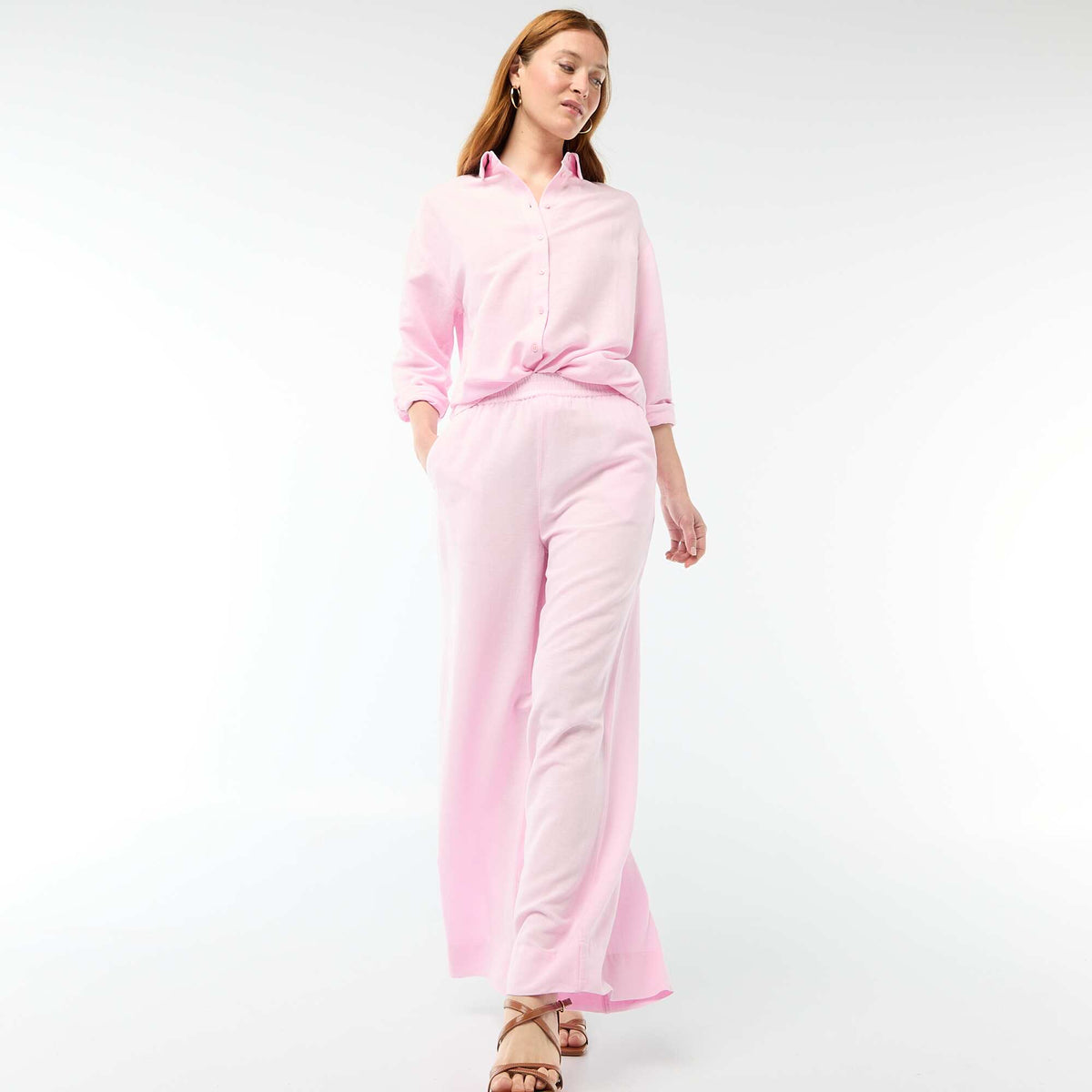 Chemise en lin mélangé ROSE
