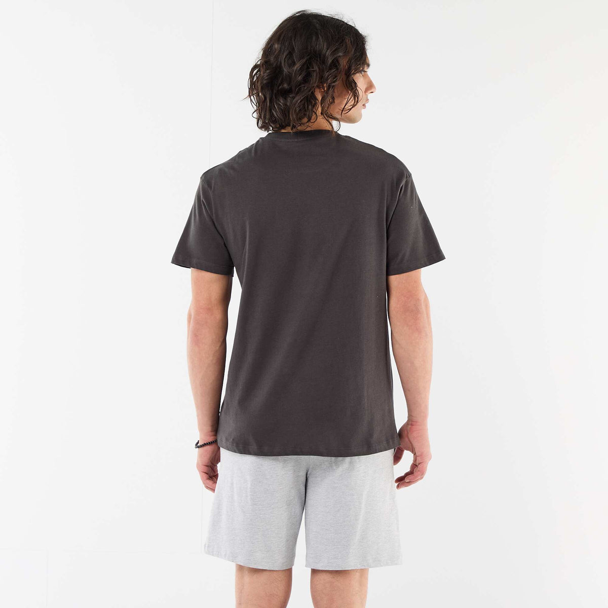 T-shirt en coton 'Nintendo' 'Mario kart' 'Toad' GRIS