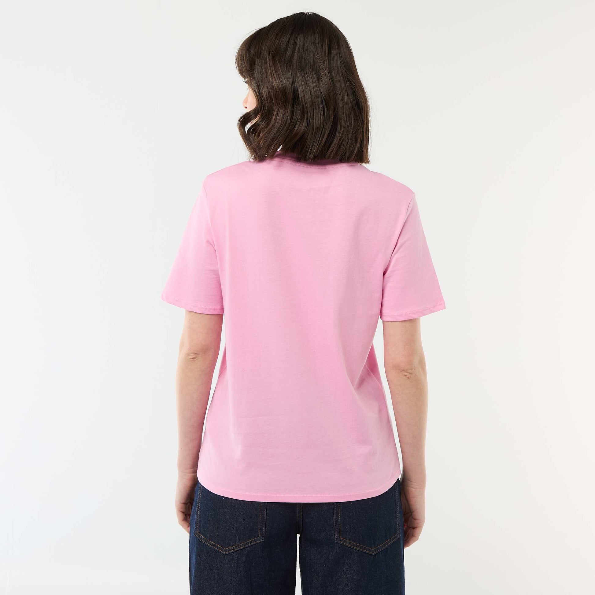 T-shirt 'fête des mères' manches courtes ROSE