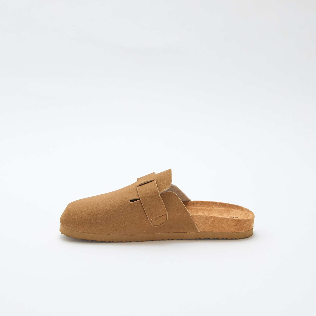 Sabots mules effet suède MARRON