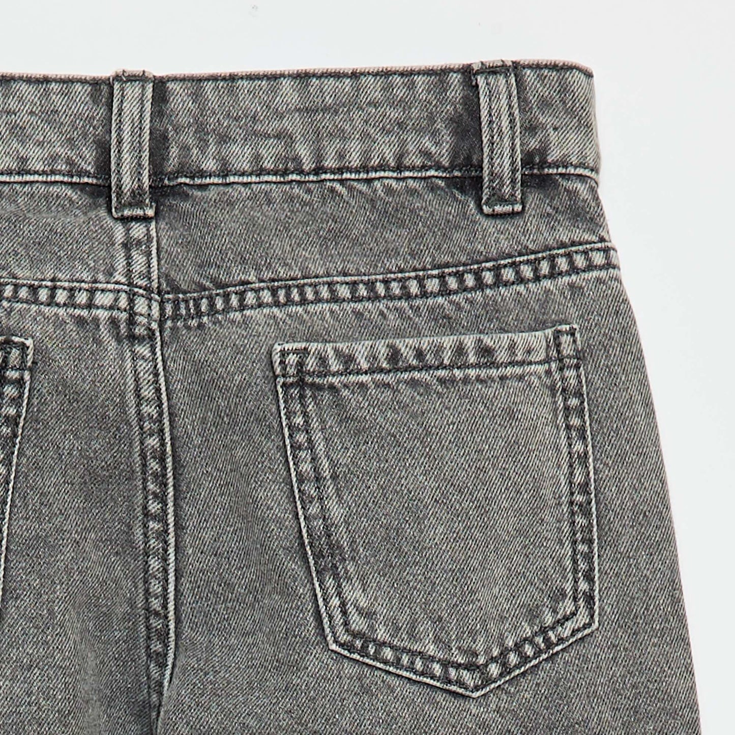 Pantalon en jean multipoches GRIS