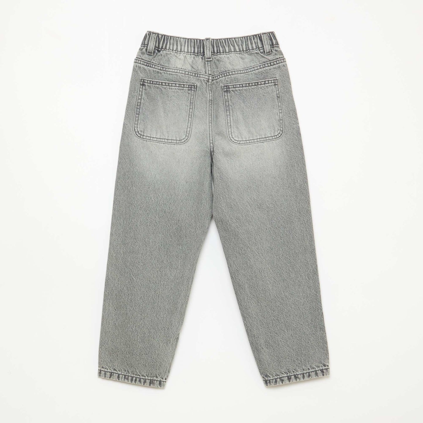 Pantalon en jean coupe confortable GRIS