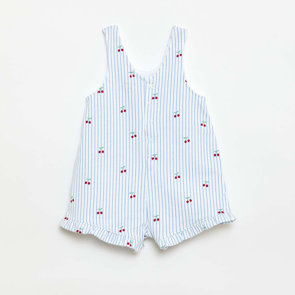 Ensemble 2 pièces T-shirt + combishort BLANC