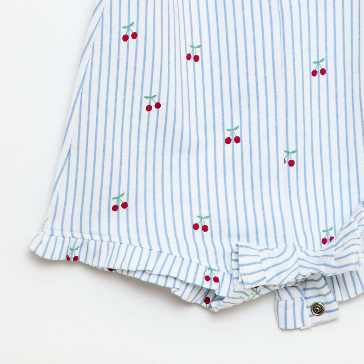Ensemble 2 pièces T-shirt + combishort BLANC
