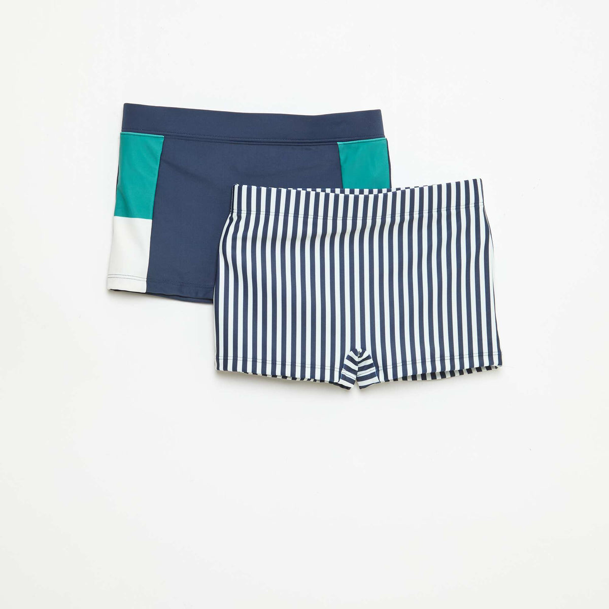 Lot de 2 boxers de bain BLEU