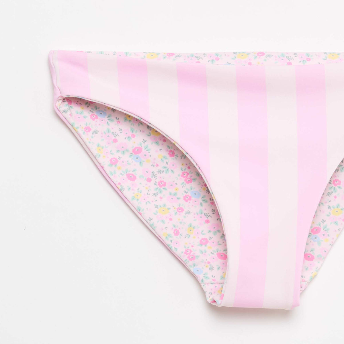 Maillot de bain imprimé réversible - 2 pièces ROSE