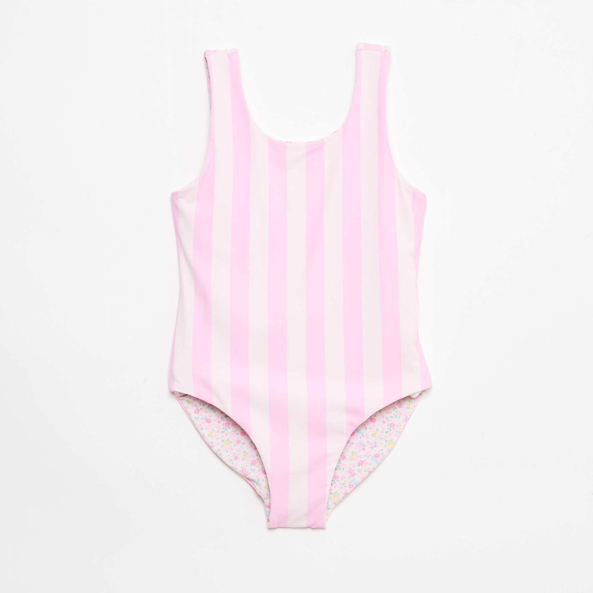 Maillot de bain 1 pièce réversible ROSE