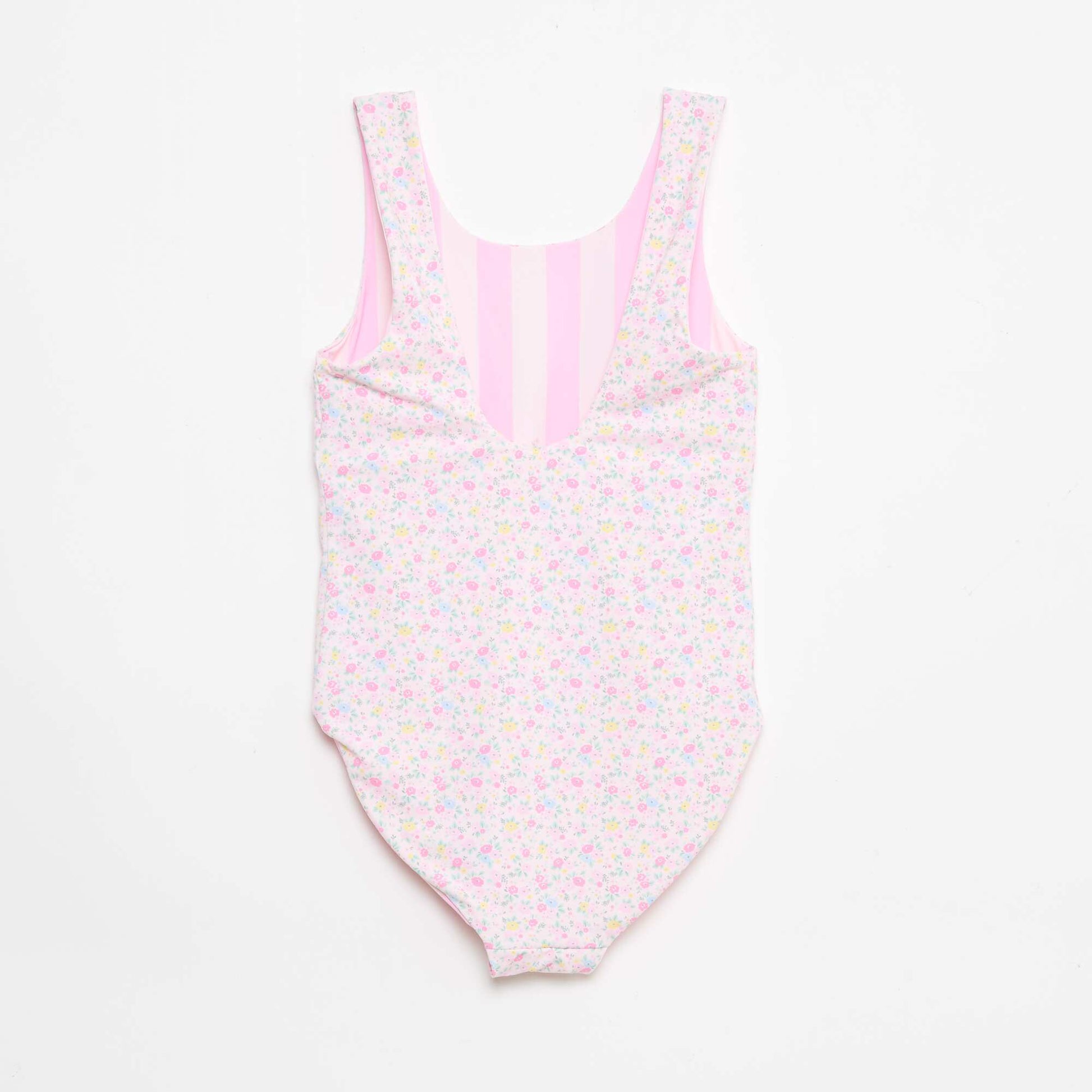 Maillot de bain 1 pièce réversible ROSE