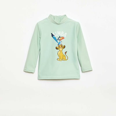 T-shirt de bain 'Disney' 'Le Roi Lion' VERT