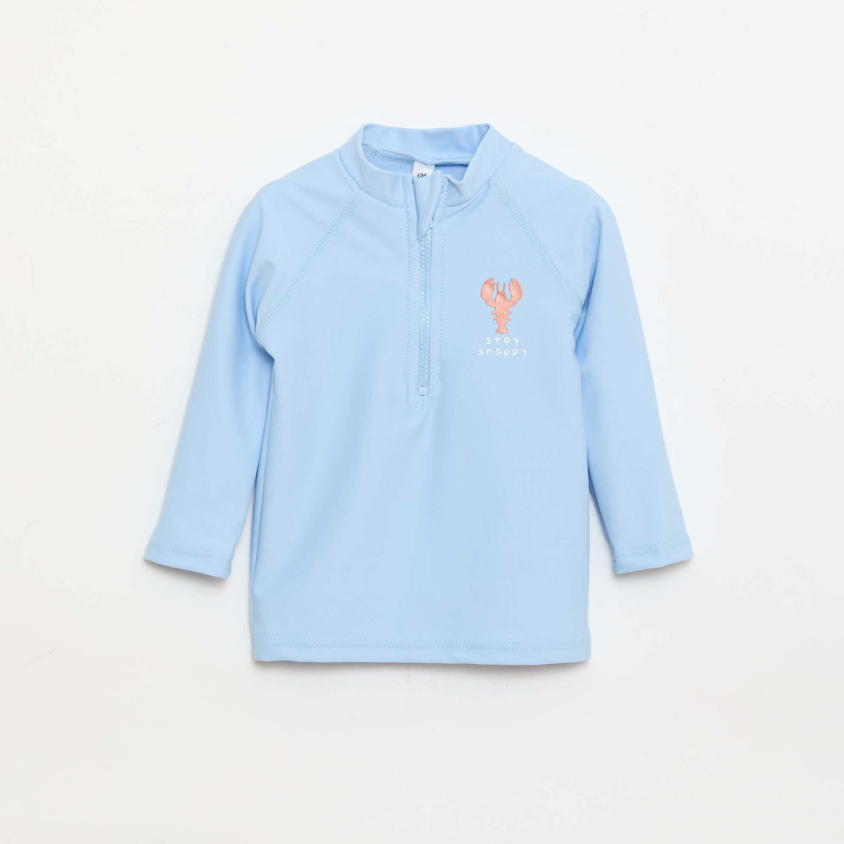 T-shirt de bain à manches longues BLEU