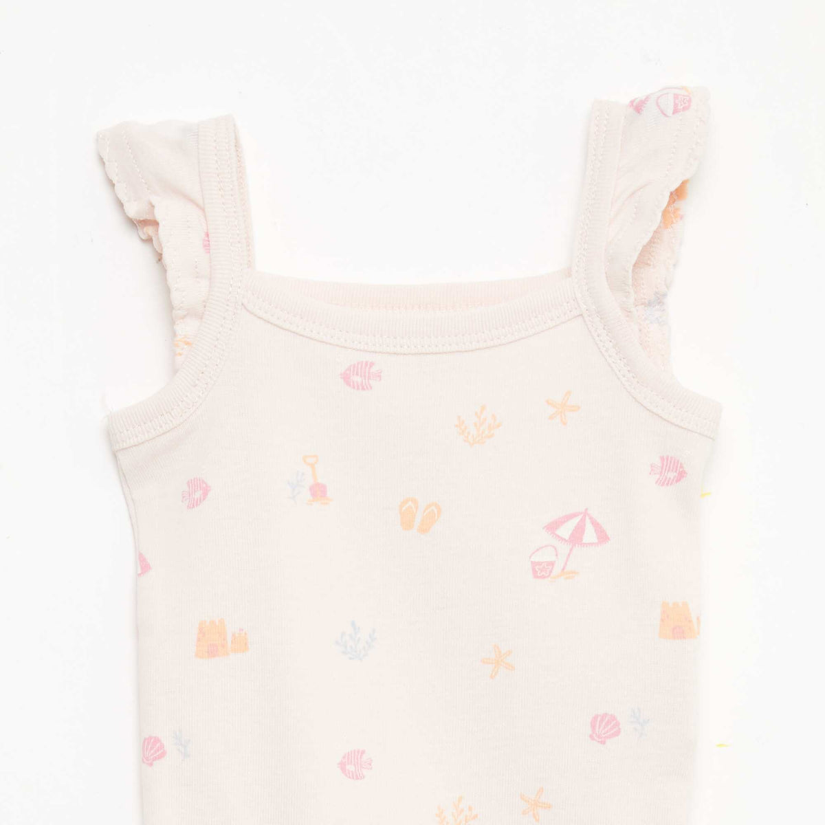 Lot de 3 bodies sans manches ROSE
