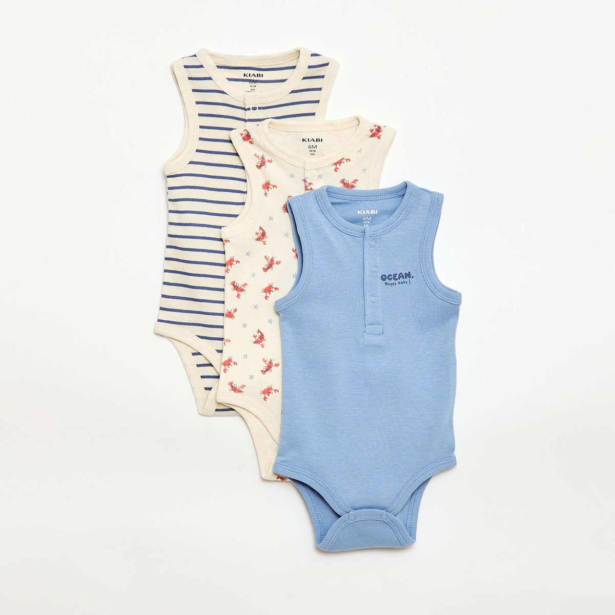 Lot de 3 bodies - 3 pièces BEIGE