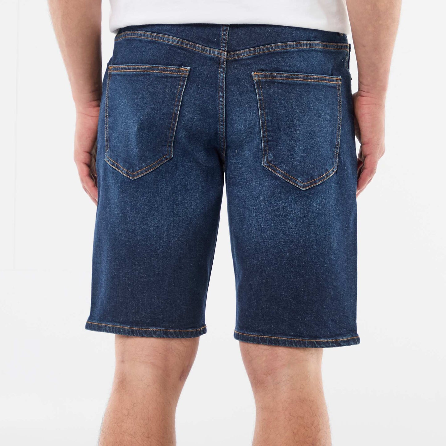 Bermuda en jean slim fit BLEU