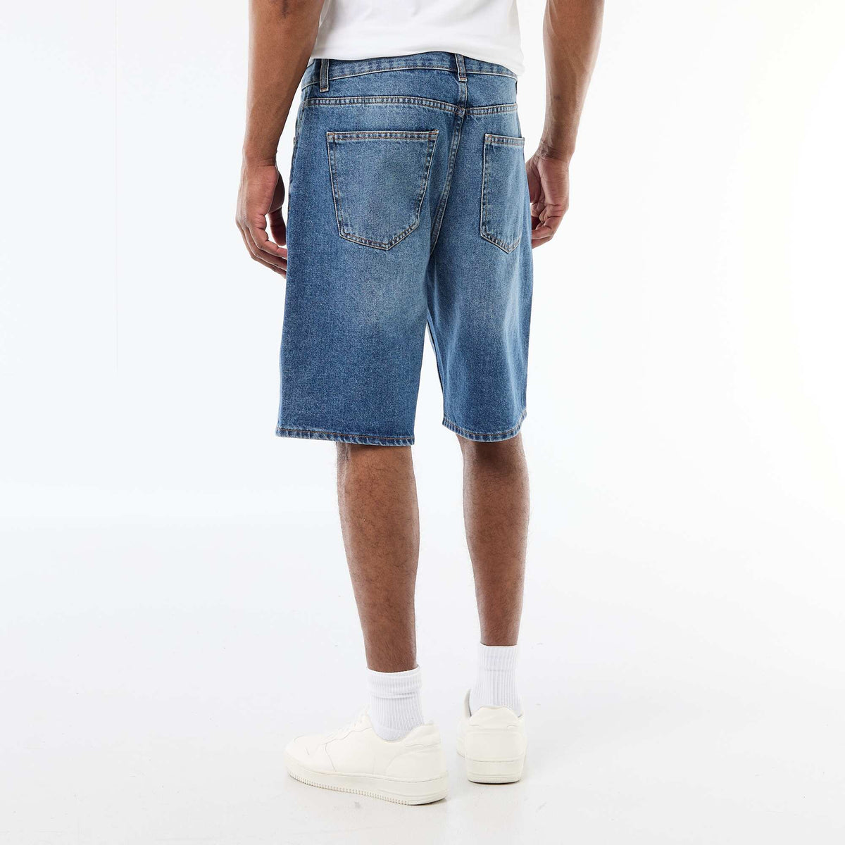 Bermuda en jean BLEU