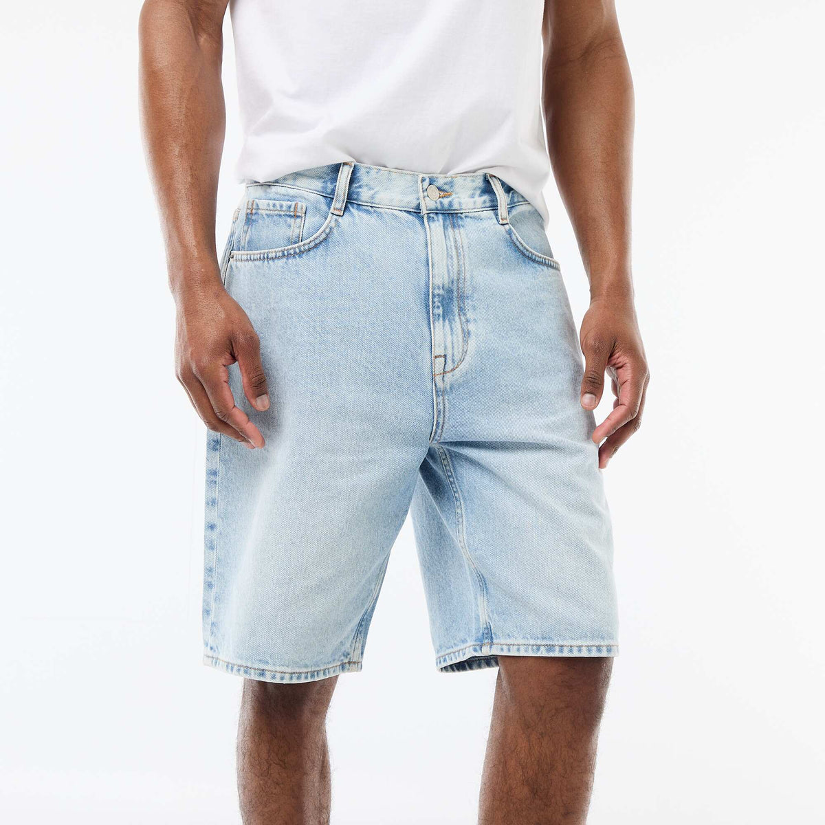 Bermuda en jean BLEU