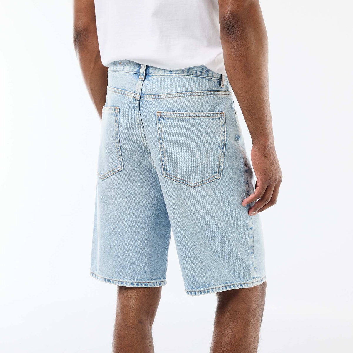 Bermuda en jean BLEU