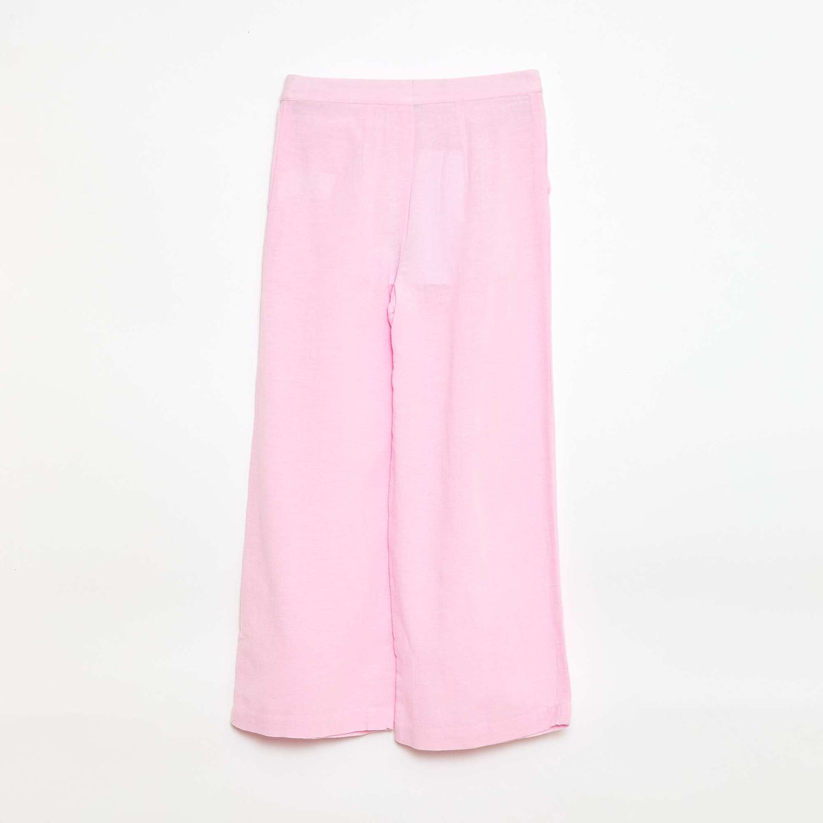 Pantalon large en lin mélangé ROSE