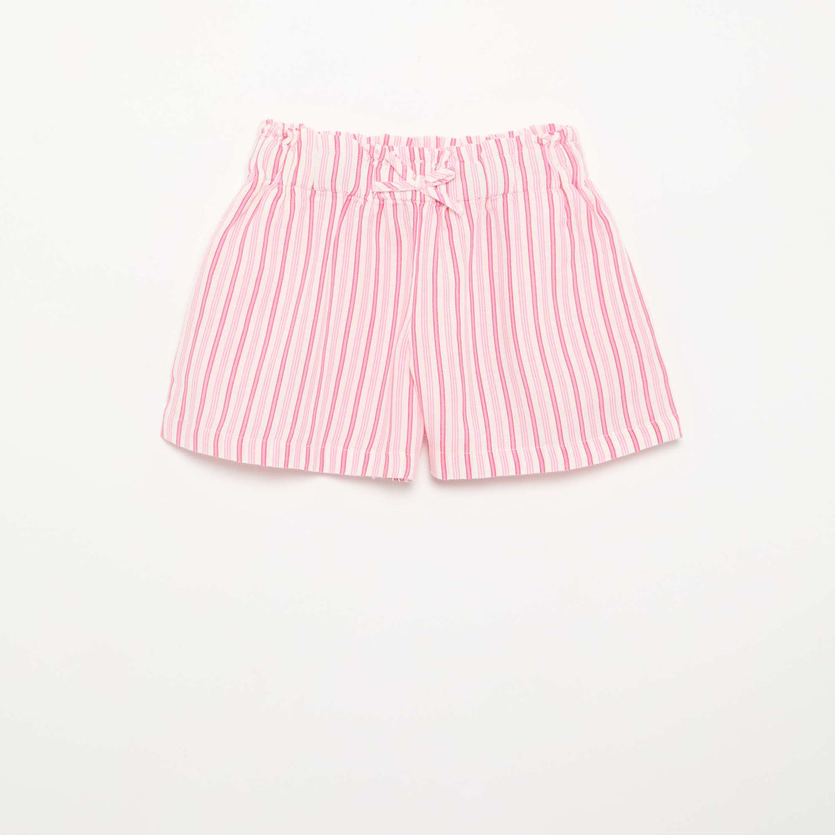 Short uni avec nœud fantaisie ROSE