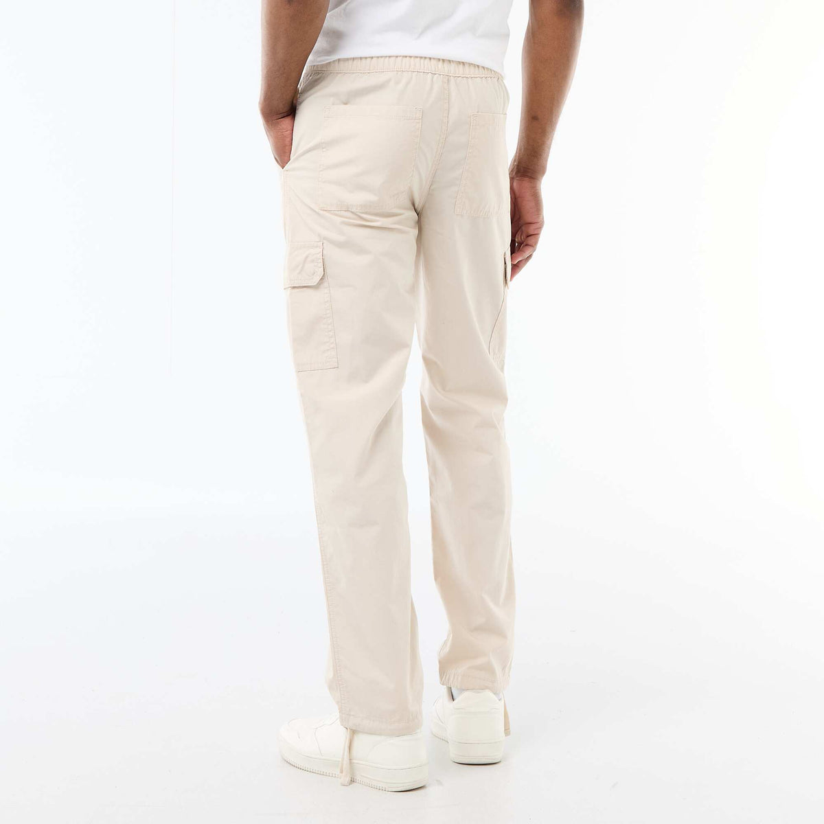 Pantalon multipoche regular fit GRIS