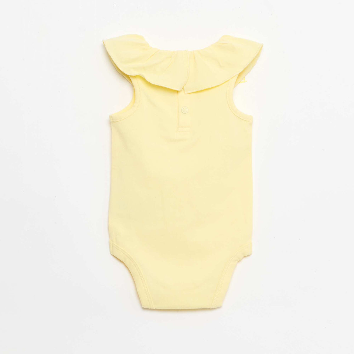 Ensemble 2 pièces body + culotte JAUNE