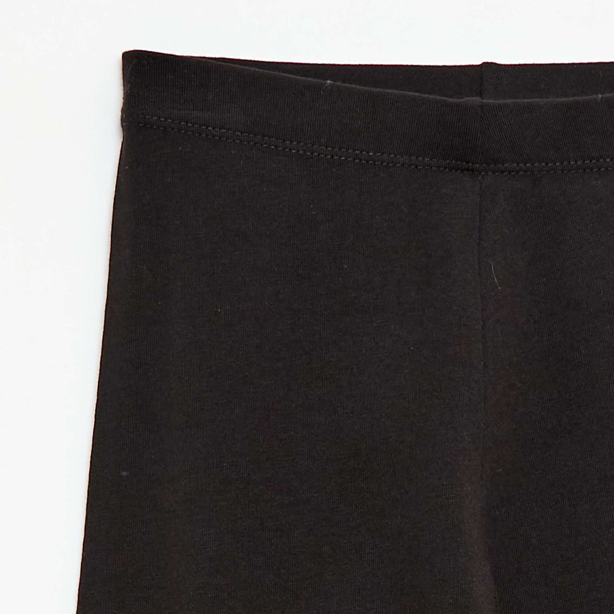 Legging court uni NOIR