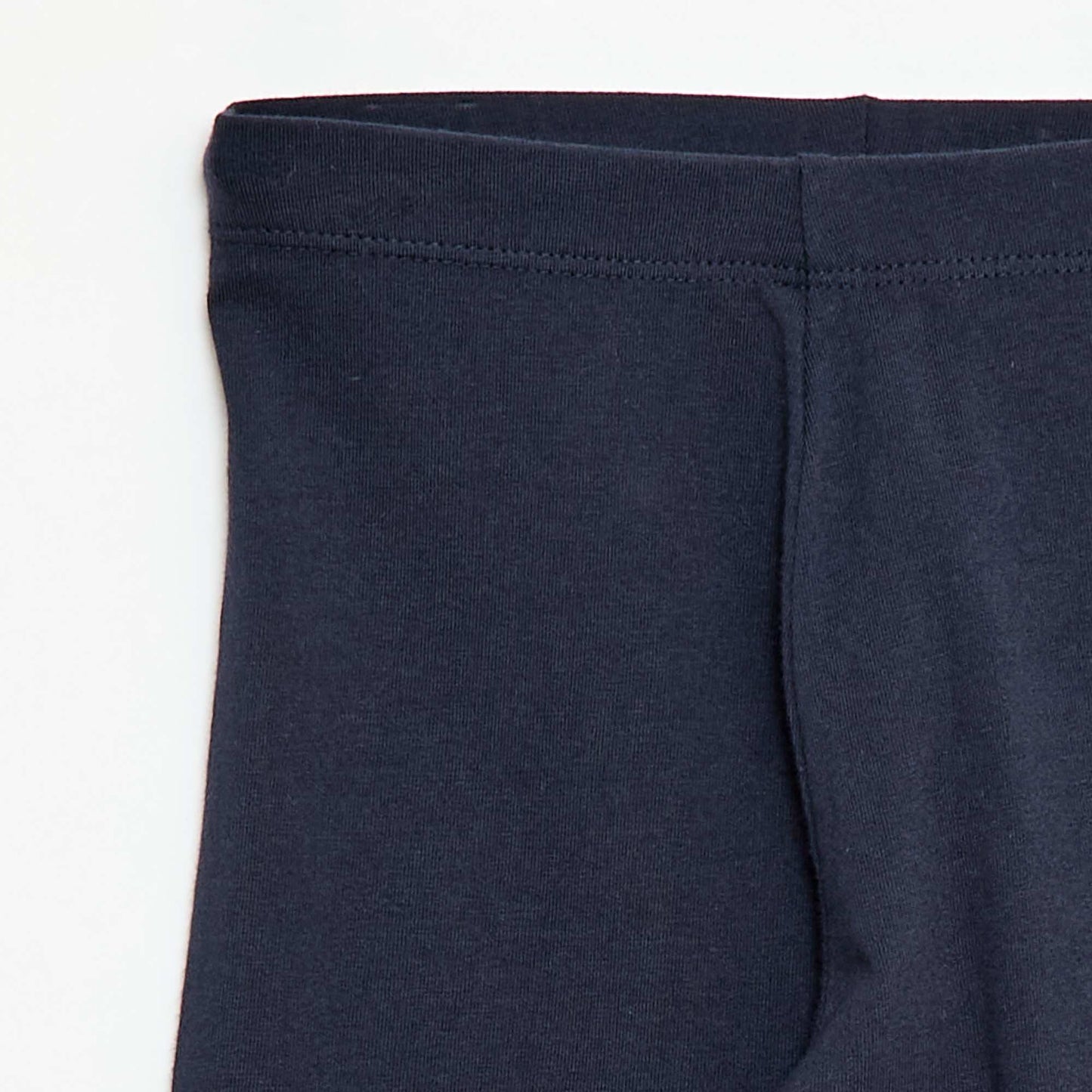 Legging court uni BLEU