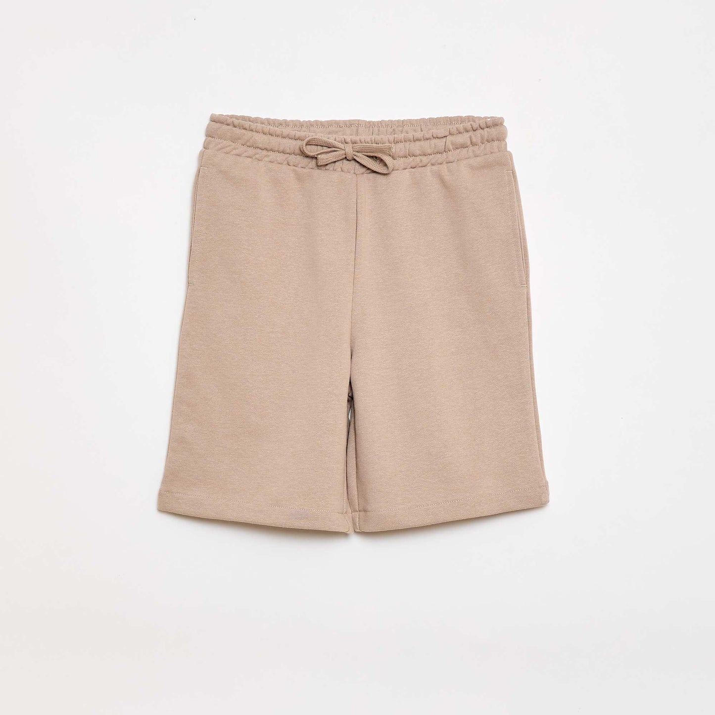 Lot de 2 shorts en coton uni VERT