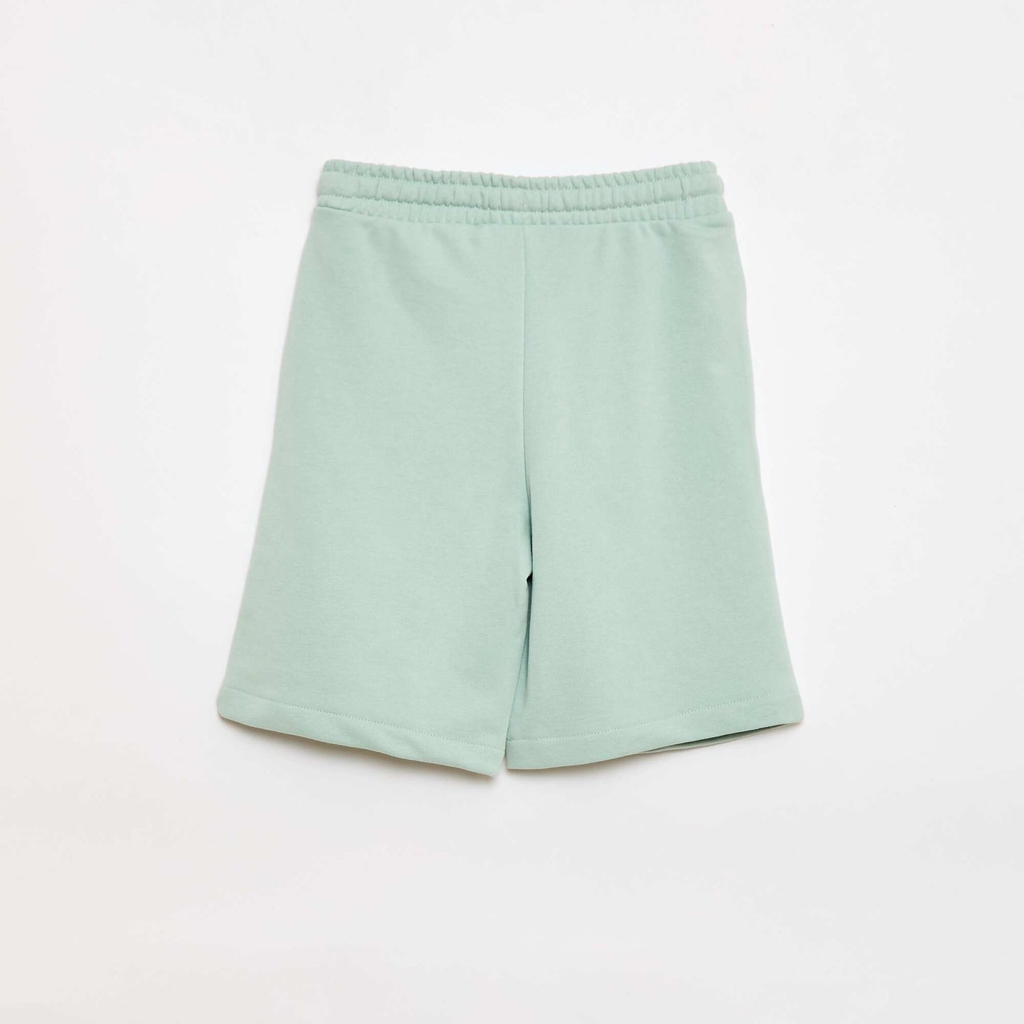 Lot de 2 shorts en coton uni VERT