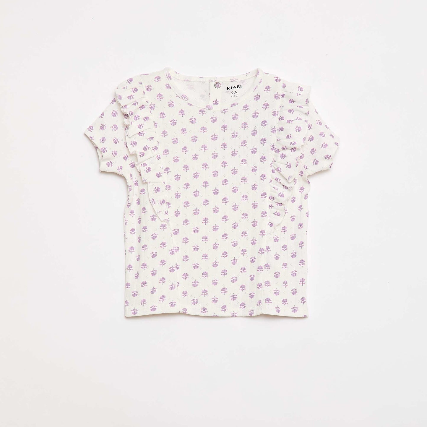 Pyjama short 2 pièces BLANC